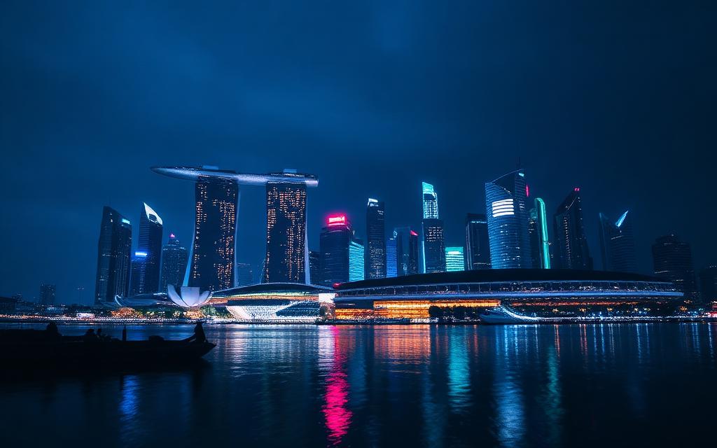 Singapore skyline